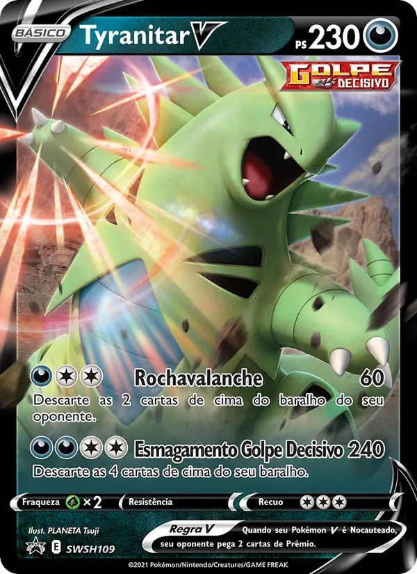 Tyranitar V SWSH109/307 ESES Promos