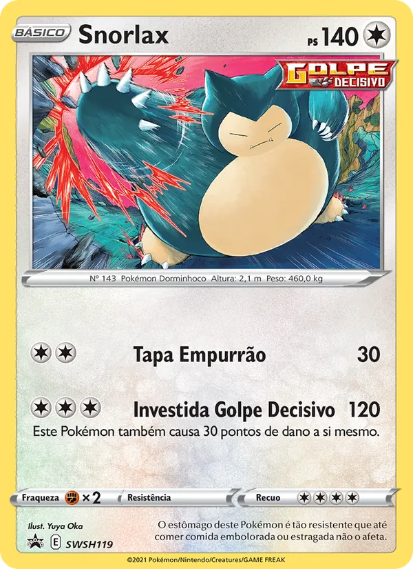 Snorlax, ESES Promos SWSH119