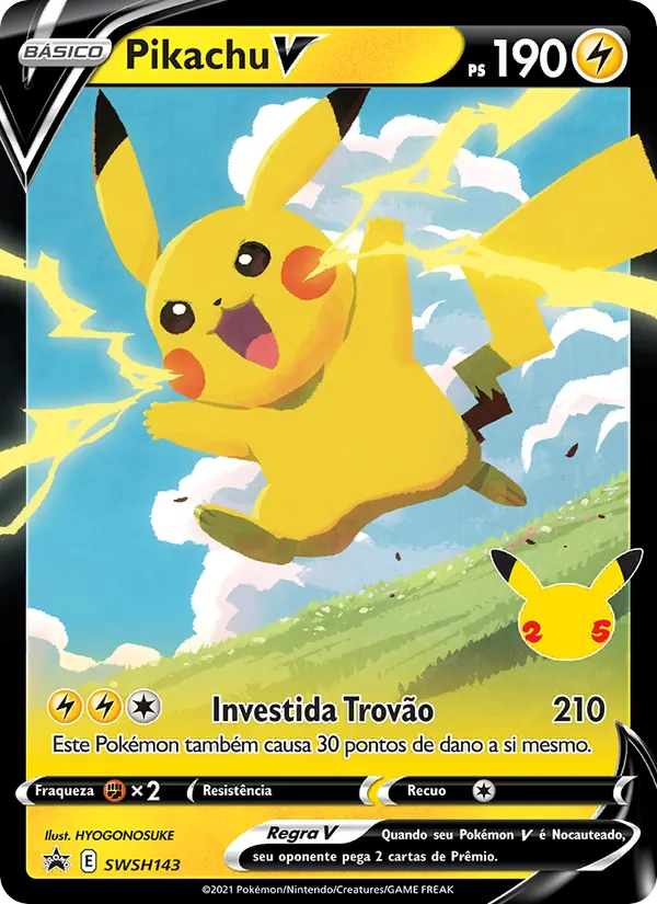 Pikachu V SWSH143/307 ESES Promos
