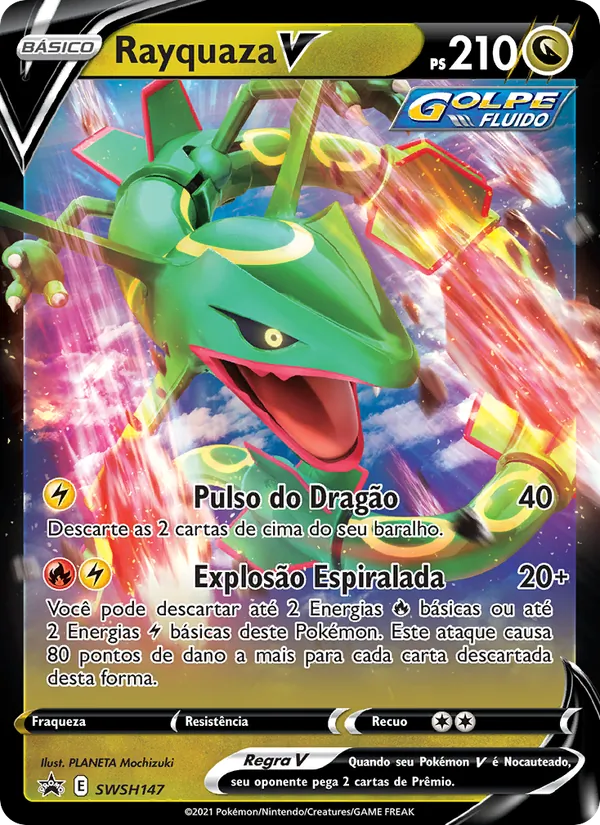 Rayquaza V SWSH147/307 ESES Promos