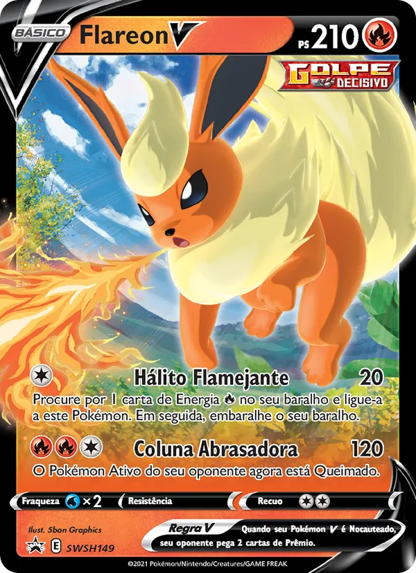 Flareon V SWSH149/307 ESES Promos