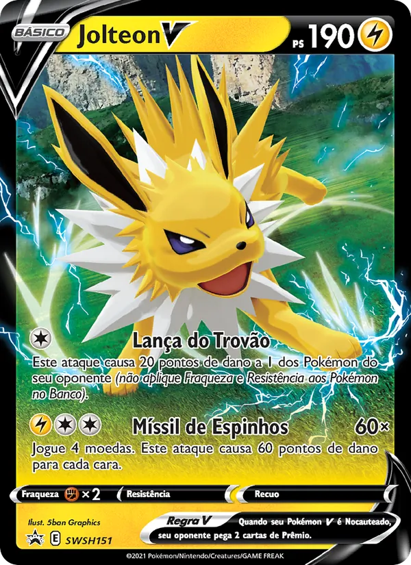 Jolteon V, ESES Promos SWSH151