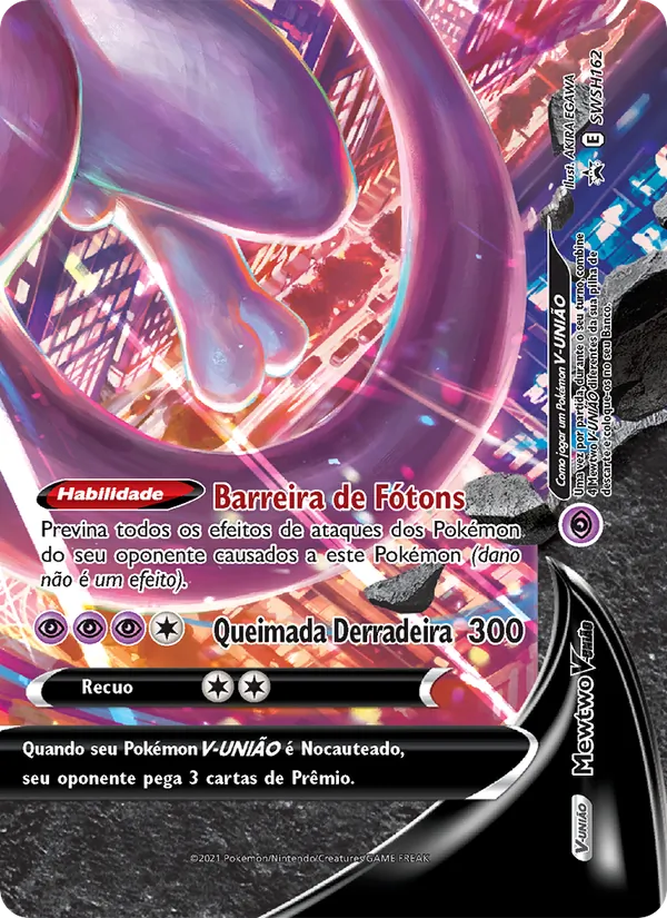 Mewtwo V-UNIÃO SWSH162/307 ESES Promos
