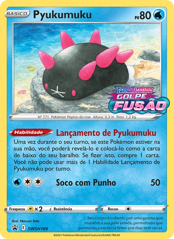 Pyukumuku SWSH169/307 ESES Promos