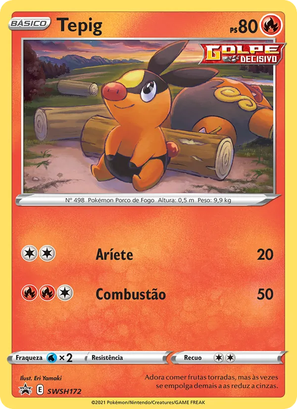 Tepig SWSH172/307 ESES Promos