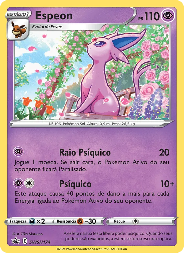 Espeon SWSH174/307 ESES Promos