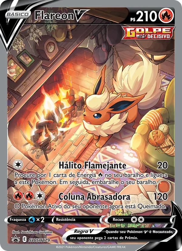 Flareon V SWSH179/307 ESES Promos