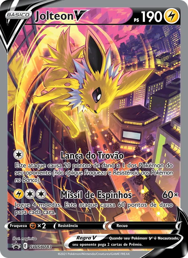 Jolteon V, ESES Promos SWSH183