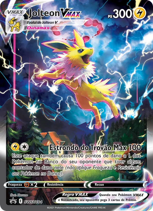Jolteon VMAX SWSH184/307 ESES Promos