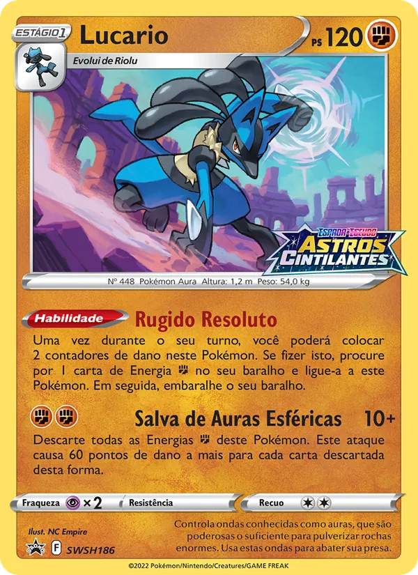 Lucario SWSH186/307 ESES Promos