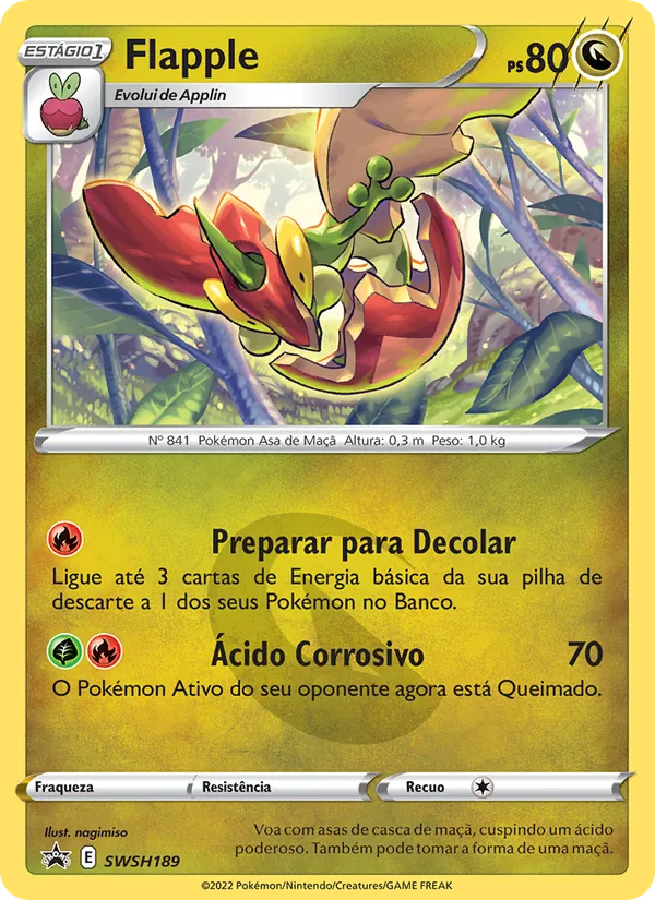 Flapple SWSH189/307 ESES Promos