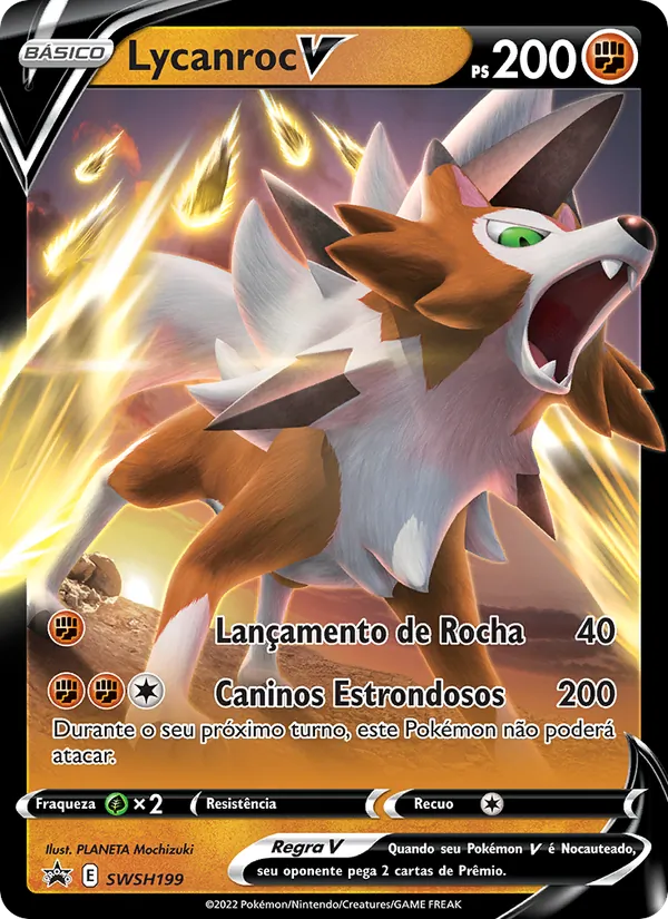 Lycanroc V SWSH199/307 ESES Promos