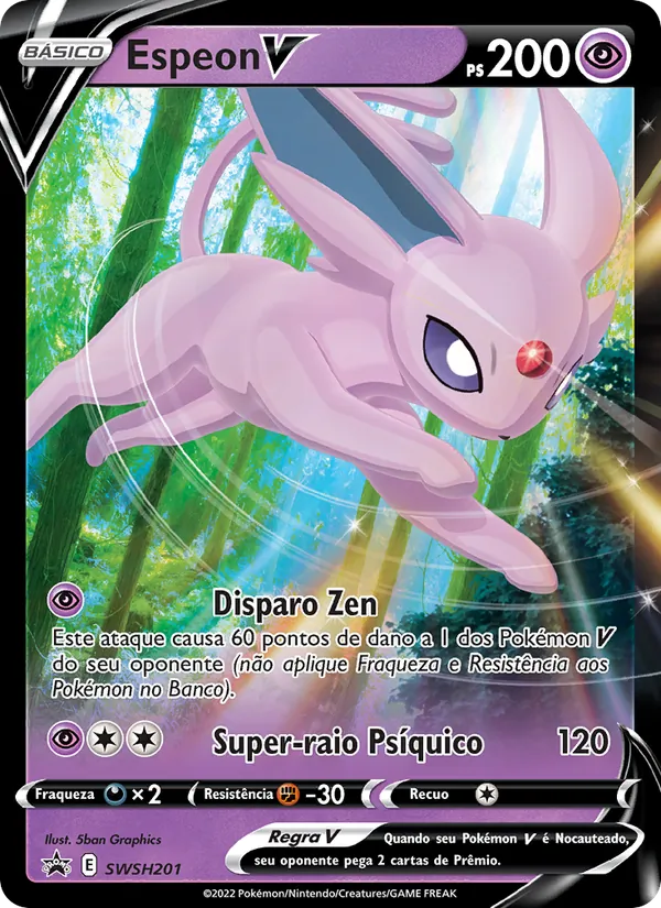 Espeon V SWSH201/307 ESES Promos