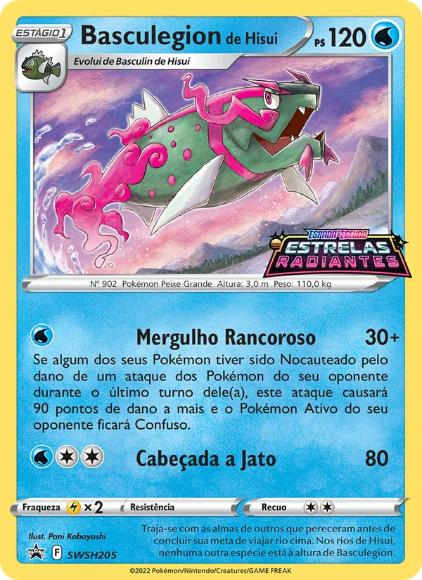 Basculegion de Hisui SWSH205/307 ESES Promos