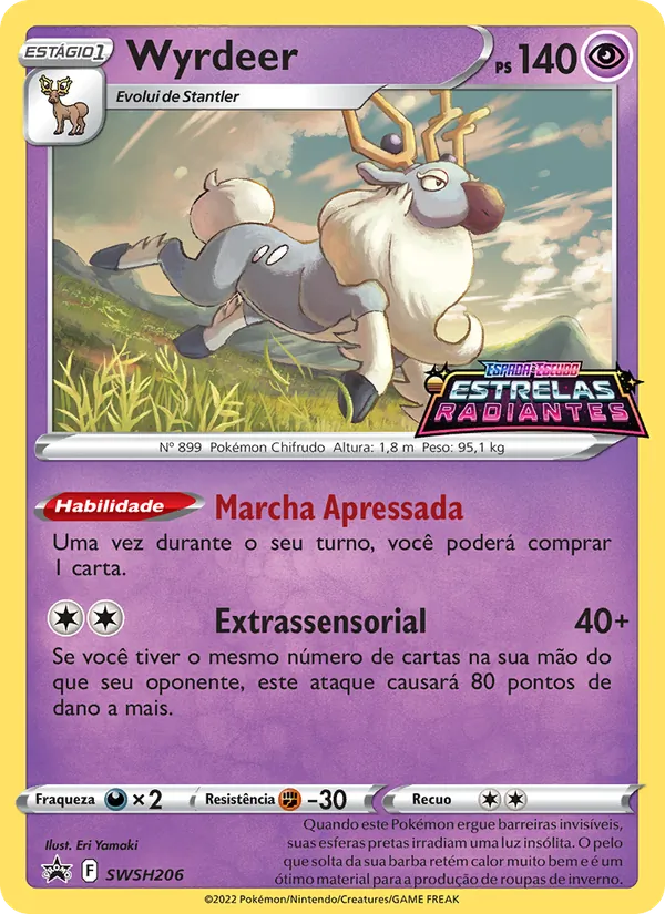 Wyrdeer SWSH206/307 ESES Promos
