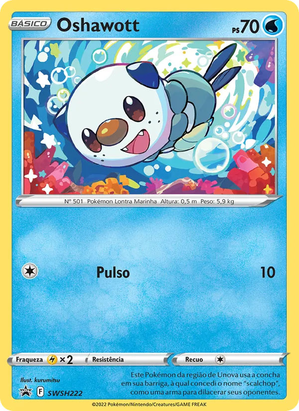Oshawott SWSH222/307 ESES Promos
