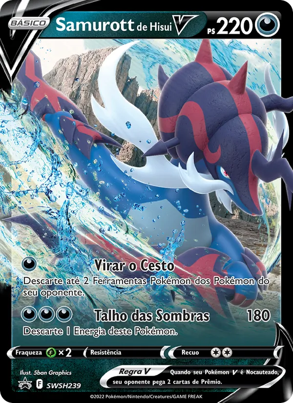 Samurott de Hisui V SWSH239/307 ESES Promos