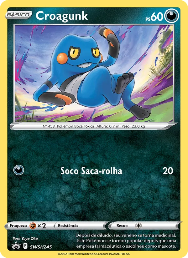 Croagunk SWSH245/307 ESES Promos