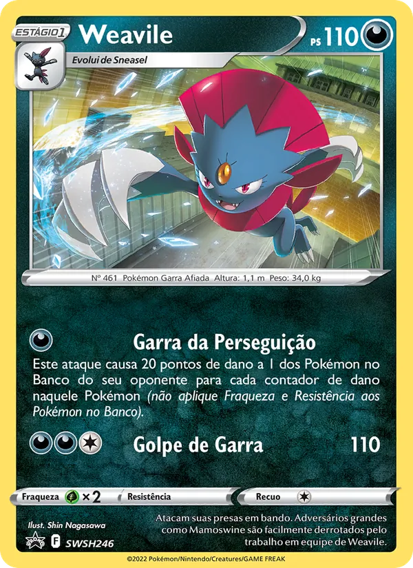 Weavile SWSH246/307 ESES Promos