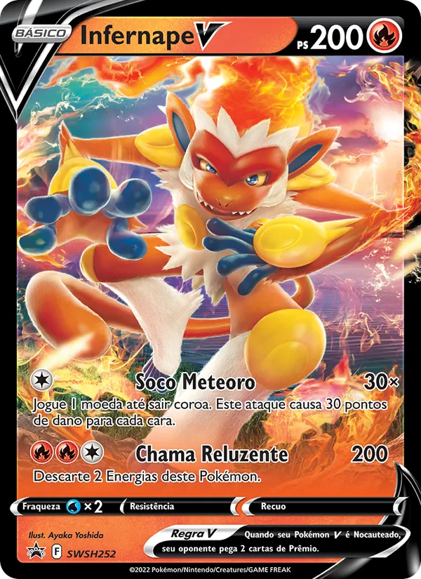 Infernape V SWSH252/307 ESES Promos