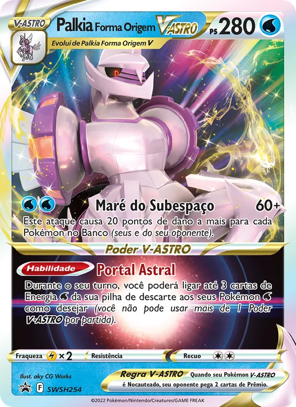 Palkia Forma Origem V-ASTRO SWSH254/307 ESES Promos