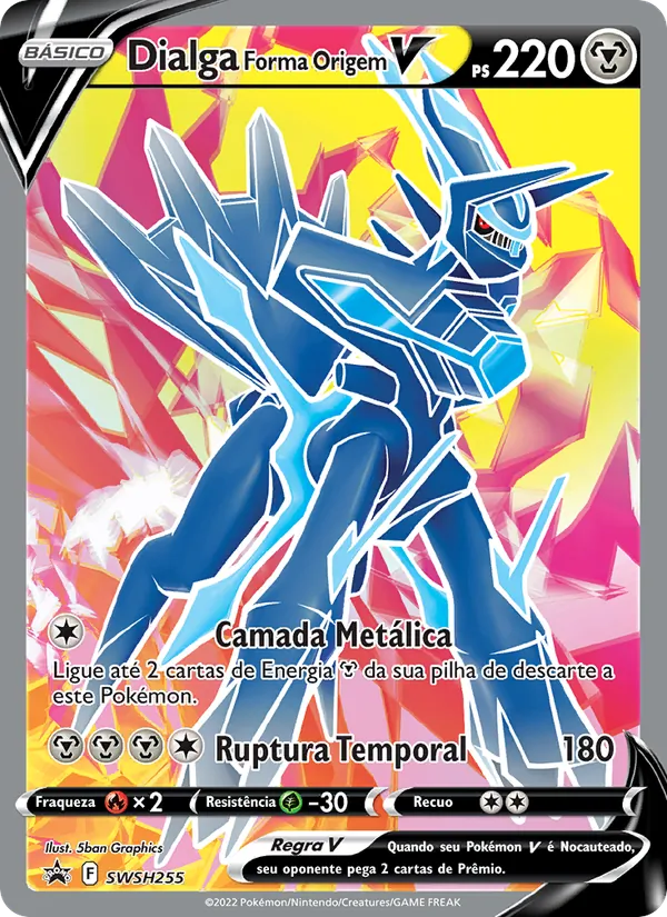 Dialga Forma Origem V SWSH255/307 ESES Promos
