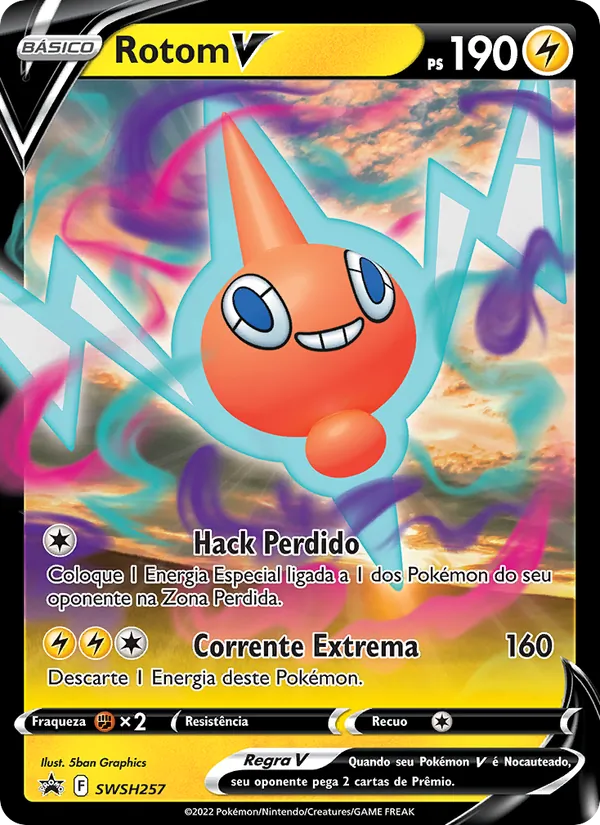 Rotom V SWSH257/307 ESES Promos