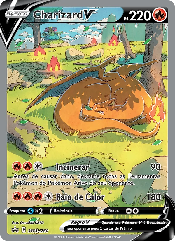 Charizard V SWSH260/307 ESES Promos