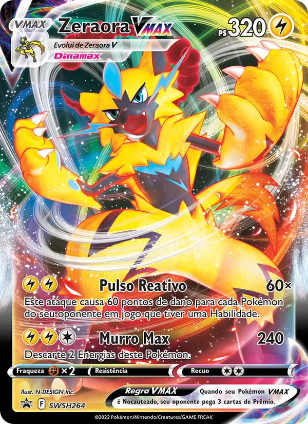 Zeraora VMAX SWSH264/307 ESES Promos