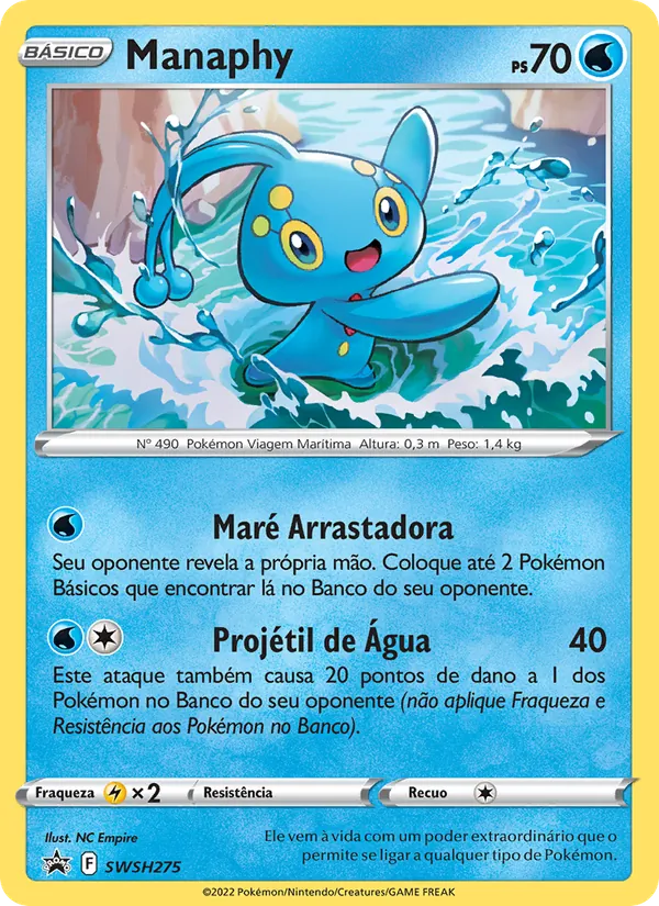 Manaphy SWSH275/307 ESES Promos