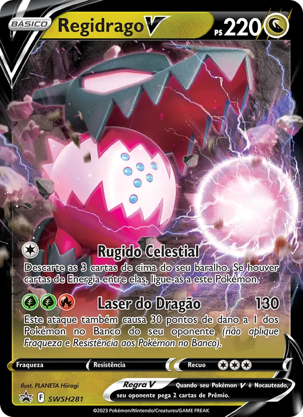 Regidrago V SWSH281/307 ESES Promos