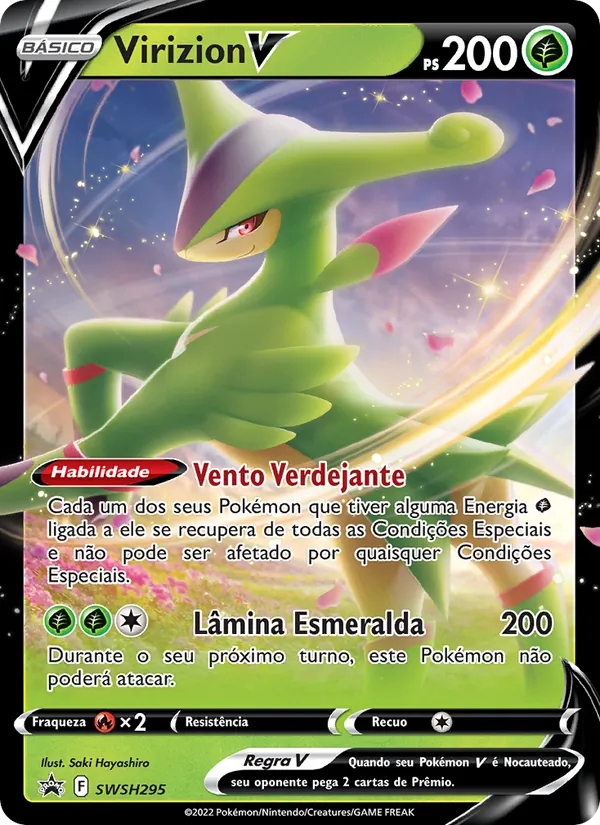 Virizion V SWSH295/307 ESES Promos