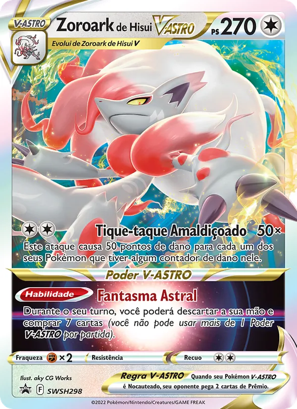 Zoroark de Hisui V-ASTRO SWSH298/307 ESES Promos