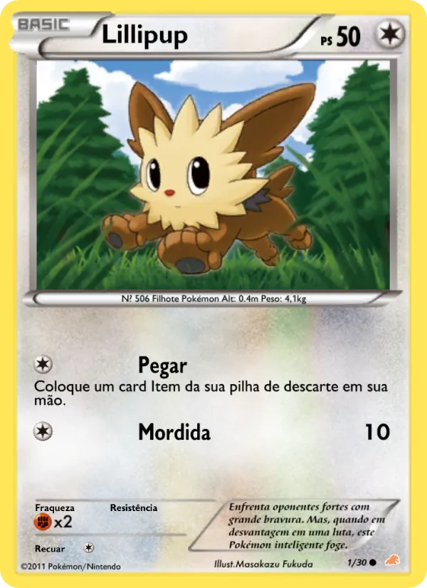Lillipup, BW trainer Kit (Excadrill) 1