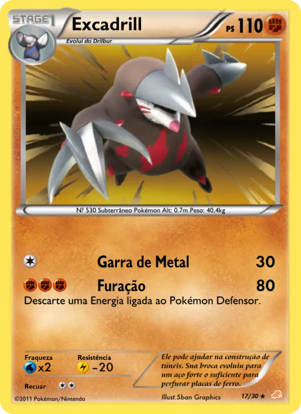 Excadrill, BW trainer Kit (Excadrill) 17