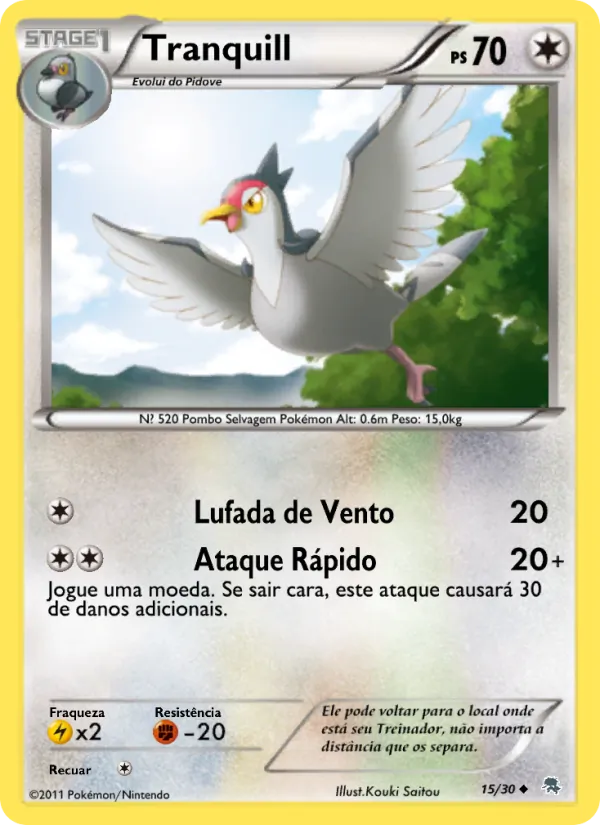 Tranquill, BW trainer Kit (Zoroark) 15