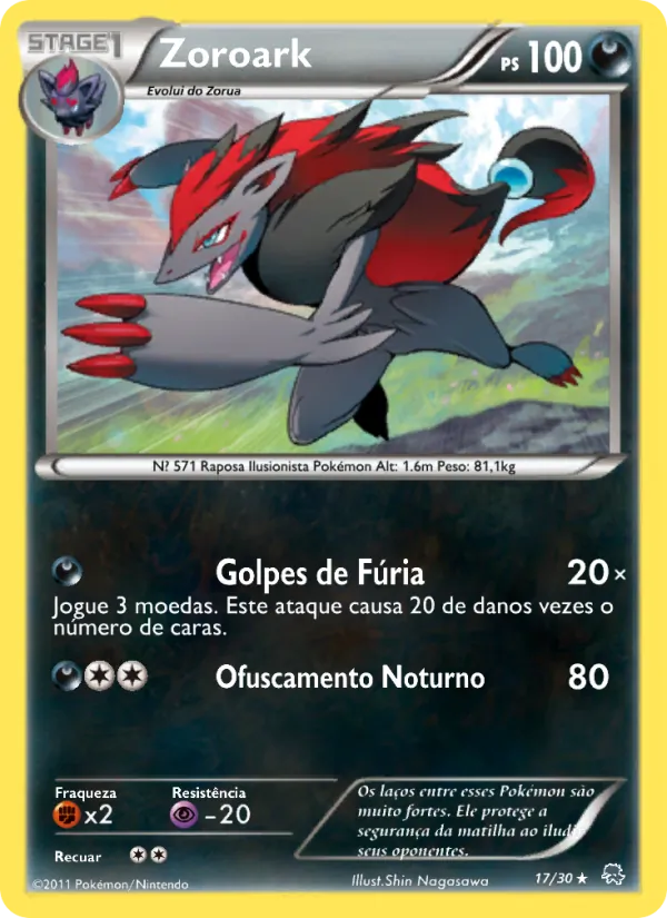 Zoroark, BW trainer Kit (Zoroark) 17