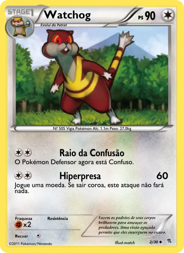 Watchog, BW trainer Kit (Zoroark) 2