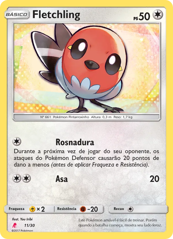 Fletchling, SM trainer Kit (Lycanroc) 11