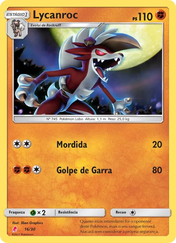 Lycanroc, SM trainer Kit (Lycanroc) 16