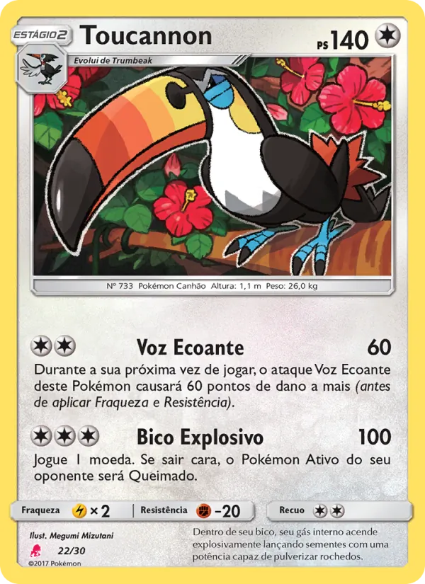 Toucannon, SM trainer Kit (Lycanroc) 22