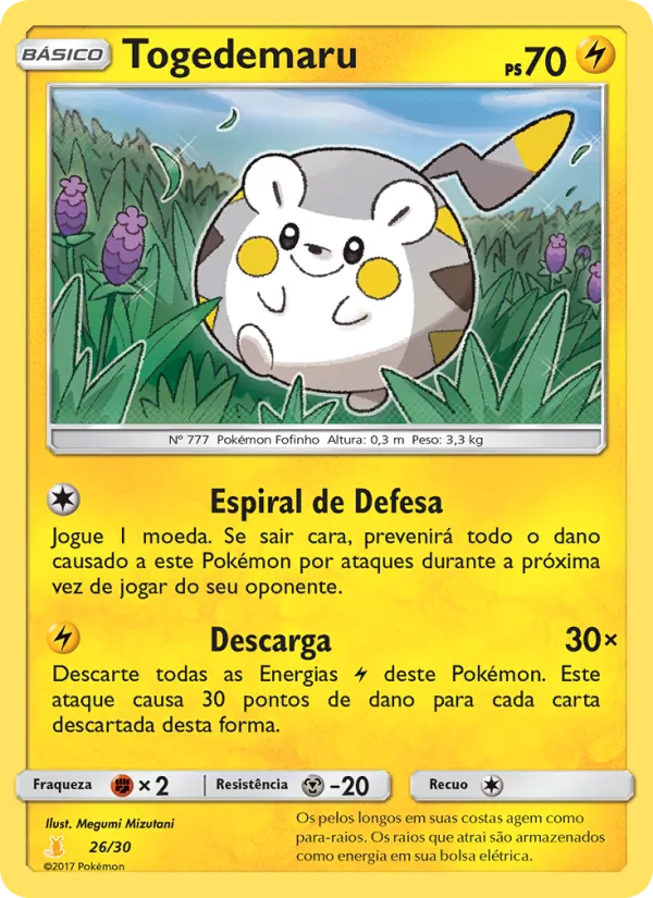 Togedemaru, SM trainer Kit (Alolan Raichu) 26
