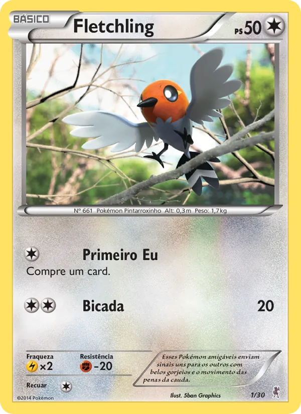 Fletchling, XY trainer Kit (Bisharp) 1