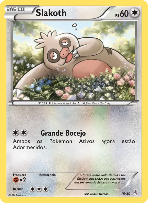 Slakoth, XY trainer Kit (Bisharp) 15