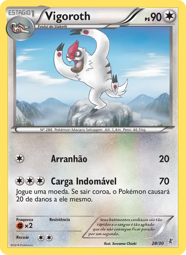 Vigoroth, XY trainer Kit (Bisharp) 28