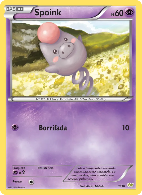 Spoink, XY trainer Kit (Noivern) 1