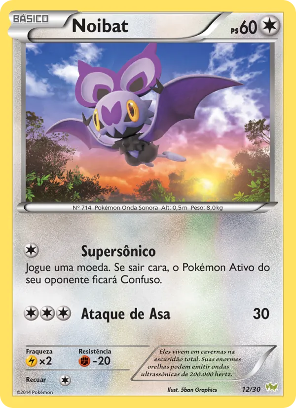Noibat, XY trainer Kit (Noivern) 12