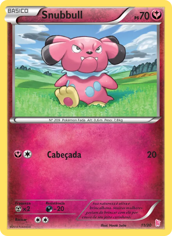 Snubbull, XY trainer Kit (Sylveon) 11