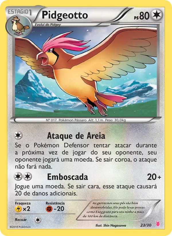 Pidgeotto, XY trainer Kit (Wigglytuff) 23
