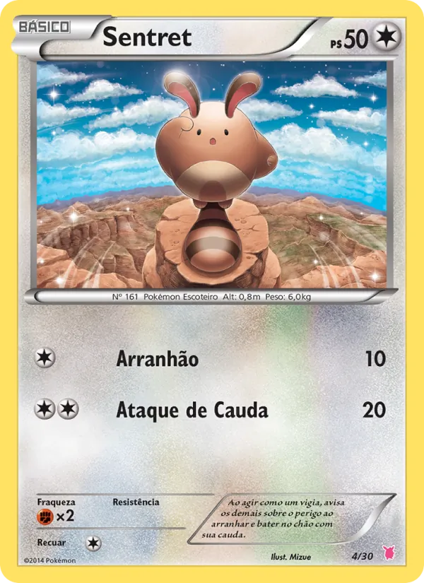 Sentret, XY trainer Kit (Wigglytuff) 4